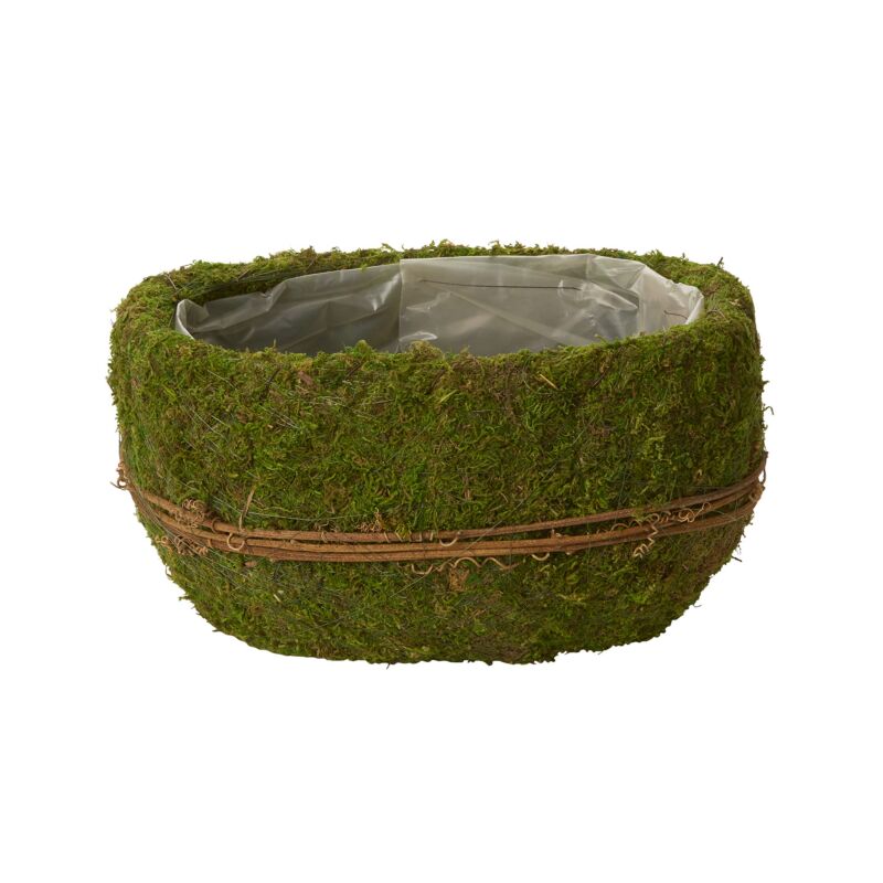 Design Shop Moss Bramble Collection Bowl, 11.75" X 6.75".
