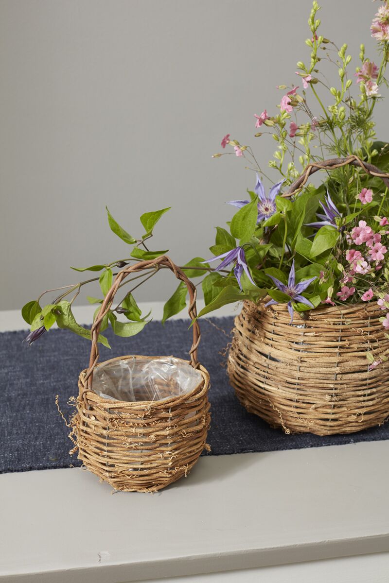 Design Shop Natural Briarwood Basket, 5.75" X 9.75".