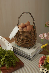 Design Shop Natural Briarwood Basket, 9" X 13.5".