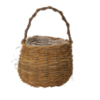 Design Shop Natural Briarwood Basket, 9" X 13.5".