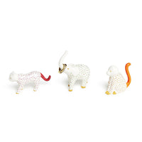 Design Shop Set of 3 Ring Leader Ceramic Ring Holders - Ceramic