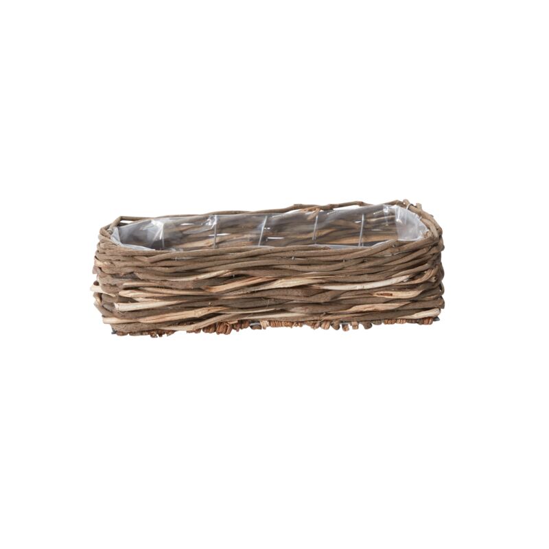 Design Shop Natural Salla Basket, 15.5" X 4", Set of 2.