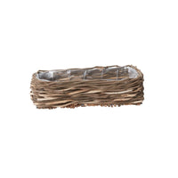 Design Shop Natural Salla Basket, 15.5" X 4", Set of 2.
