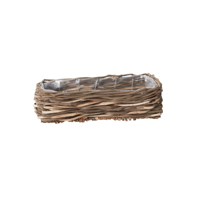 Design Shop Natural Salla Basket, 15.5" X 4", Set of 2.