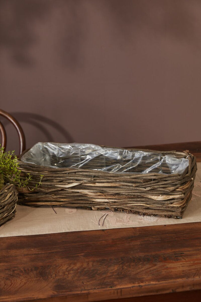 Design Shop Natural Salla Basket, 20" X 4.75", Set of 2.