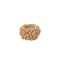 Design Shop Champagne Pine Gold Pot, 9" X 5.5".