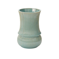 Design Shop Green Verdant Collection Vase, 6.25" X 9.75", Set of 2.