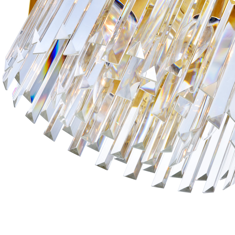 CWI Lighting Four Light Chandelier from the Panache collection in Medallion Gold finish