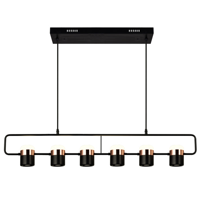CWI Lighting LED Pool Table Light from the Moxie collection in Black finish