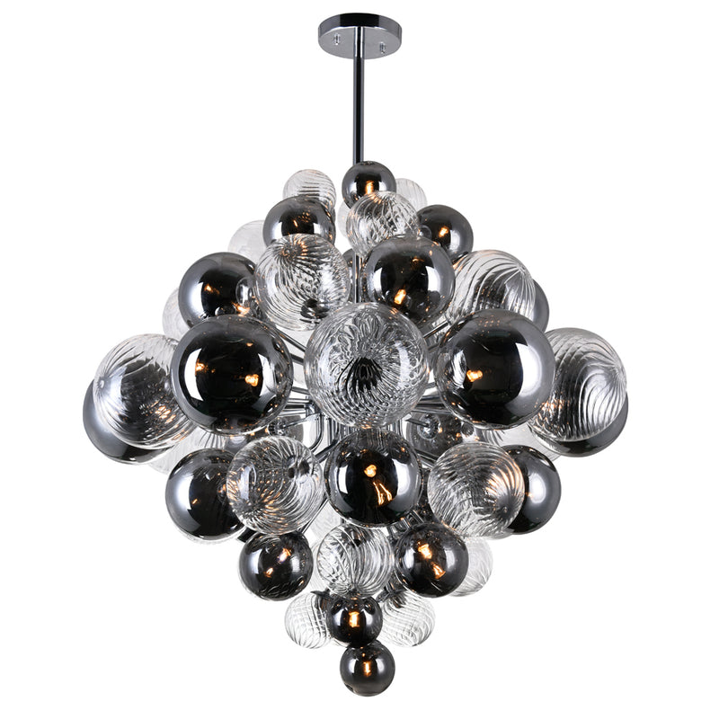 CWI Lighting - 1205P36-27-601 - LED Chandelier - Pallocino - Chrome