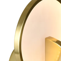 CWI Lighting - 1206T10-1-629 - LED Table Lamp - Tranche - Brushed Brass