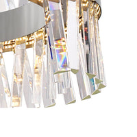 CWI Lighting - 1220P24-601 - LED Chandelier - Glace - Chrome