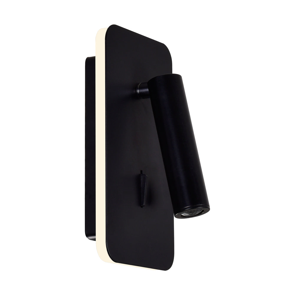 CWI Lighting - 1243W6-101 - LED Wall Sconce - Private I - Matte Black