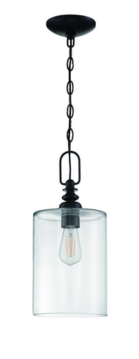 Craftmade - 49891-FB-C - One Light Mini Pendant - Dardyn - Flat Black
