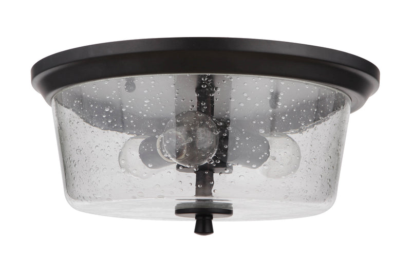 Craftmade - 50283-FB - Three Light Flushmount - Tyler - Flat Black