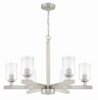 Craftmade - 53126-BNK - Six Light Chandelier - Chicago - Brushed Polished Nickel