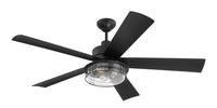 Craftmade - GAR56FB5 - 56" Ceiling Fan - Garrick Indoor/Outdoor - Flat Black
