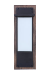 Craftmade - ZA2512-WBMN-LED - LED Outdoor Lantern - Heights - Whiskey Barrel / Midnight