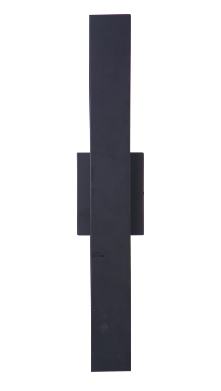 Craftmade LED Outdoor Lantern from the Rens collection in Midnight finish