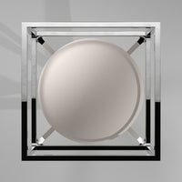Artcraft - SC13274PN - One Light Semi-Flush Mount - Eclipse - Polished Nickel