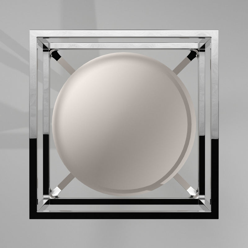 Artcraft - SC13274PN - One Light Semi-Flush Mount - Eclipse - Polished Nickel