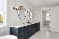 Artcraft - AM316 - LED Mirror - Reflections - Matte Black