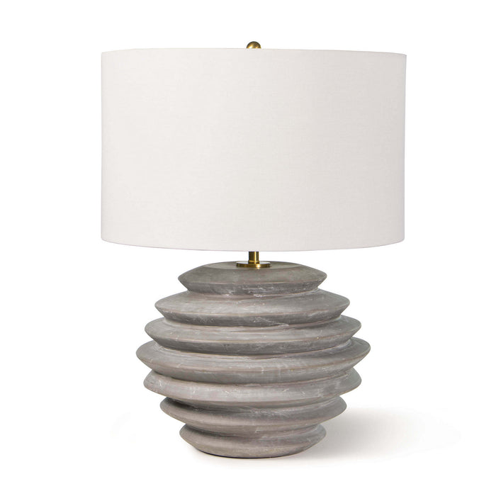 Regina Andrew One Light Table Lamp from the Canyon collection in Grey finish