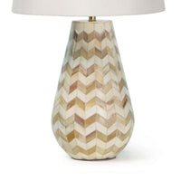 Regina Andrew - 13-1463NAT - One Light Table Lamp - Cassia Chevron - Natural