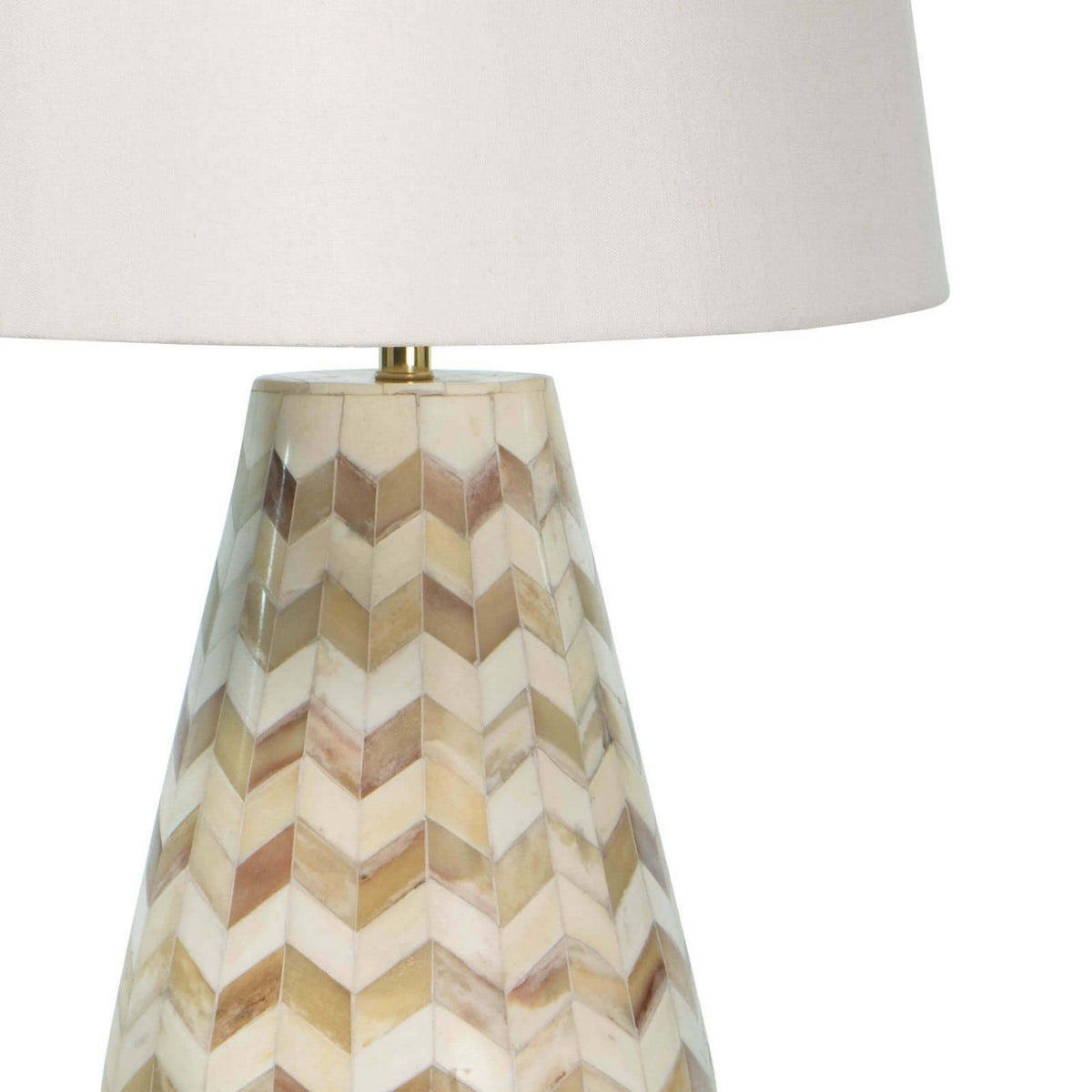 Regina Andrew - 13-1463NAT - One Light Table Lamp - Cassia Chevron - Natural
