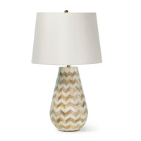 Regina Andrew - 13-1463NAT - One Light Table Lamp - Cassia Chevron - Natural
