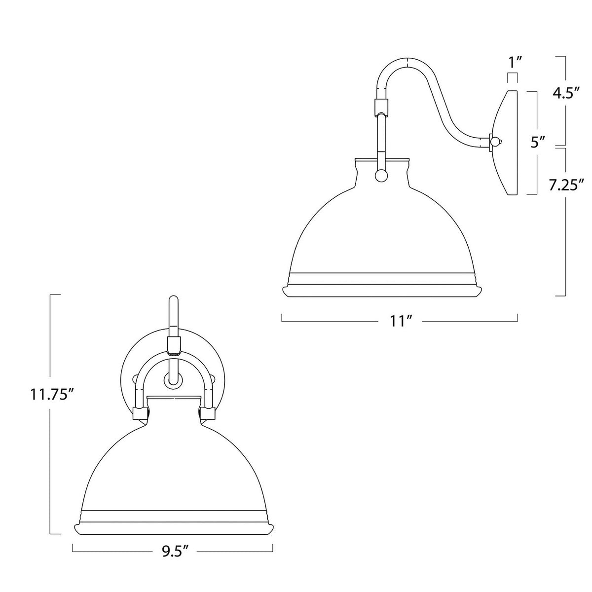 Regina Andrew - 15-1124WT - One Light Wall Sconce - Eloise - White