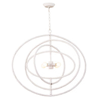 Regina Andrew - 16-1216 - Four Light Chandelier - Sail - White