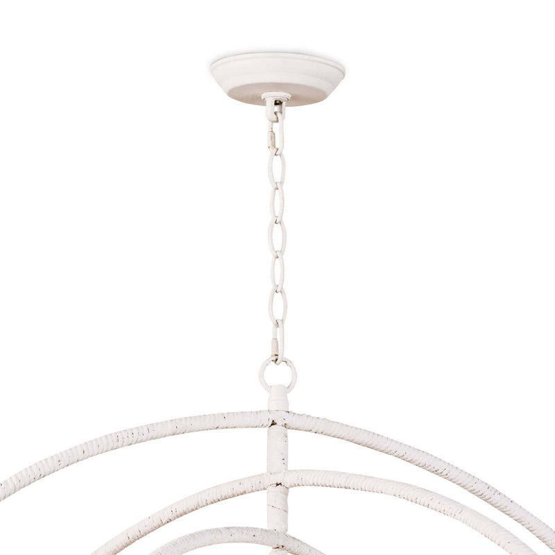 Regina Andrew - 16-1216 - Four Light Chandelier - Sail - White