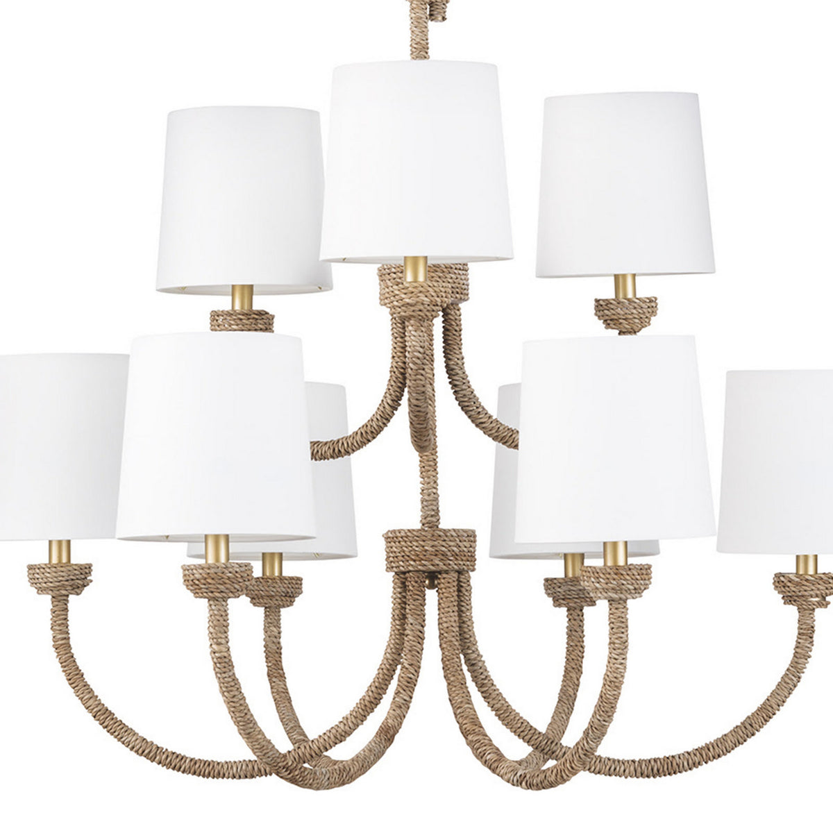 Regina Andrew - 16-1273 - Nine Light Chandelier - Bimini - Natural