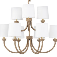 Regina Andrew - 16-1273 - Nine Light Chandelier - Bimini - Natural
