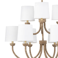 Regina Andrew - 16-1273 - Nine Light Chandelier - Bimini - Natural