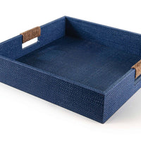 Regina Andrew Serving Tray from the Logia collection in Indigo finish