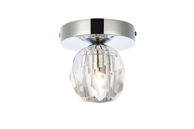 Elegant Lighting - 3505F5C - LED Flush Mount - Eren - Chrome