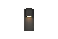 Elegant Lighting - LDOD4007BK - LED Outdoor Wall Lamp - Raine - black