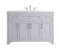 Elegant Lighting - VF17048GR - Single Bathroom Vanity - moore - Grey