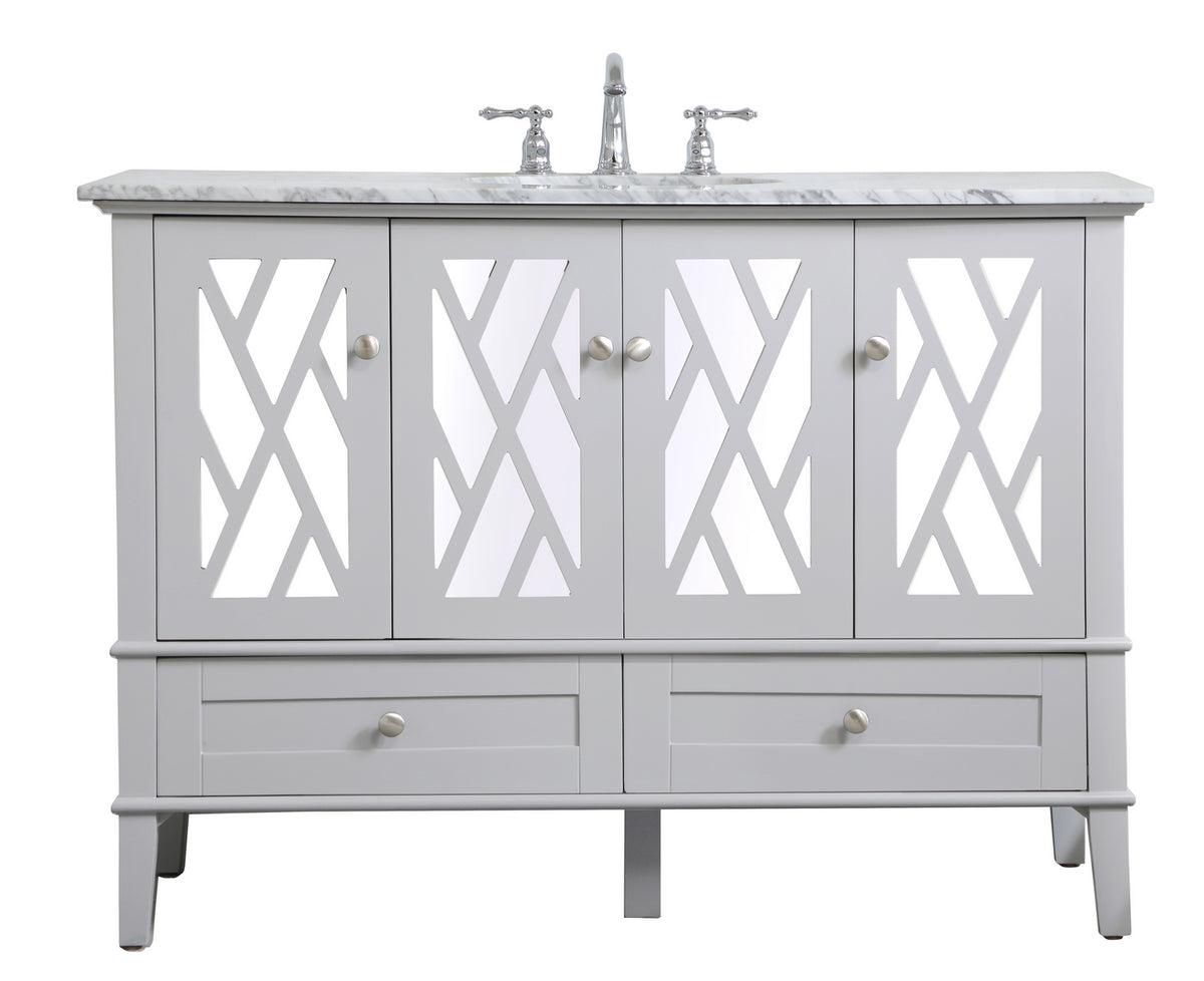 Elegant Lighting - VF30248GR - Single Bathroom Vanity Set - Luxe - Grey