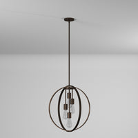 Artcraft - AC10884OB - Four Light Chandelier - Newport - Oil Rubbed Bronze