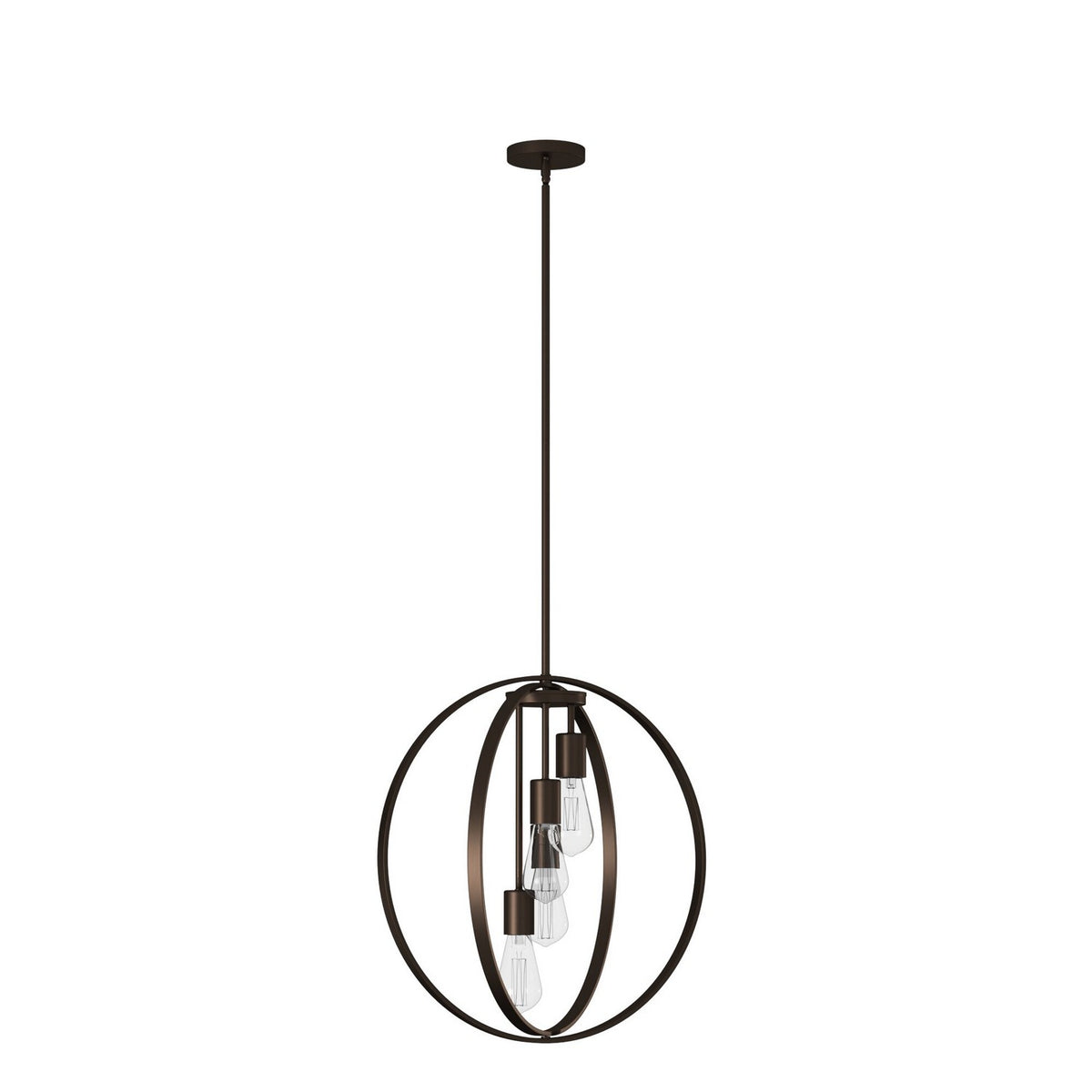 Artcraft - AC10884OB - Four Light Chandelier - Newport - Oil Rubbed Bronze