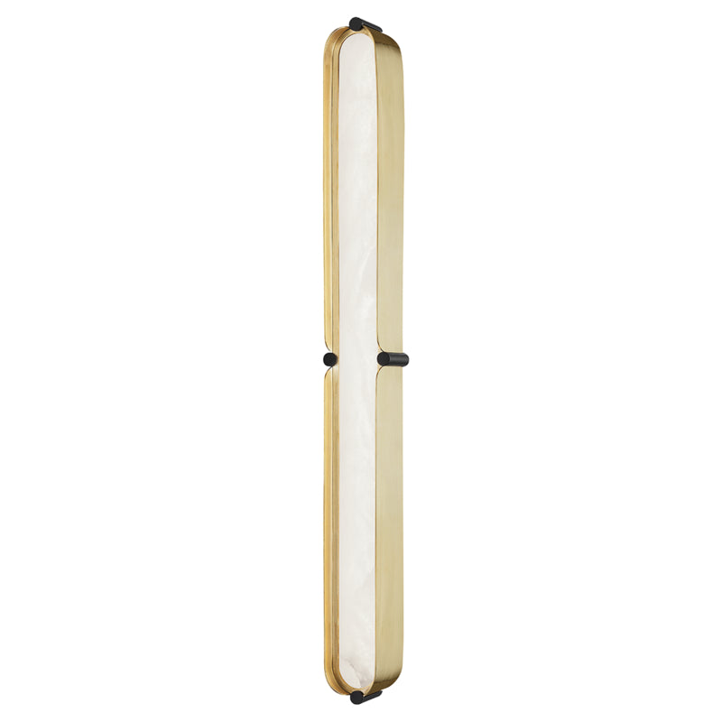 Hudson Valley - 2930-AGB/BK - LED Bath Bracket - Tribeca - Aged Brass
