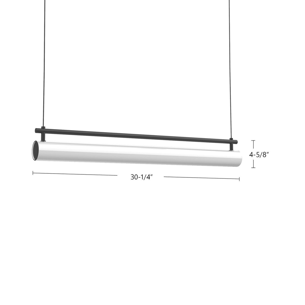 Kuzco Lighting - LP70130-BK - LED Pendant - Gramercy - Black
