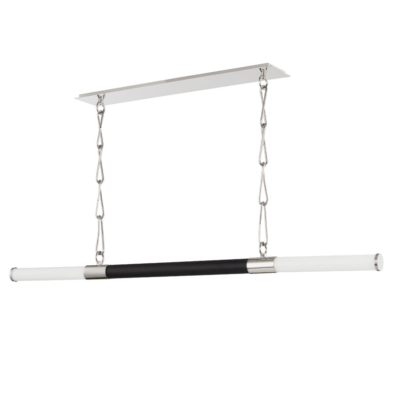 Hudson Valley - 7062-PN/BK - LED Island Pendant - Huntington - Polished Nickel