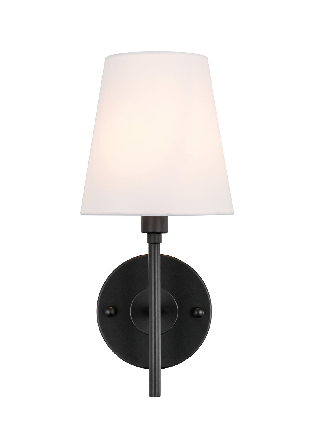 Elegant Lighting - LD6183BK - One Light Wall Sconce - Cason - Black