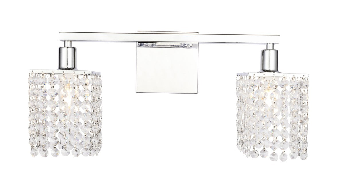 Elegant Lighting - LD7009C - Two Light Wall Sconce - Phineas - Chrome