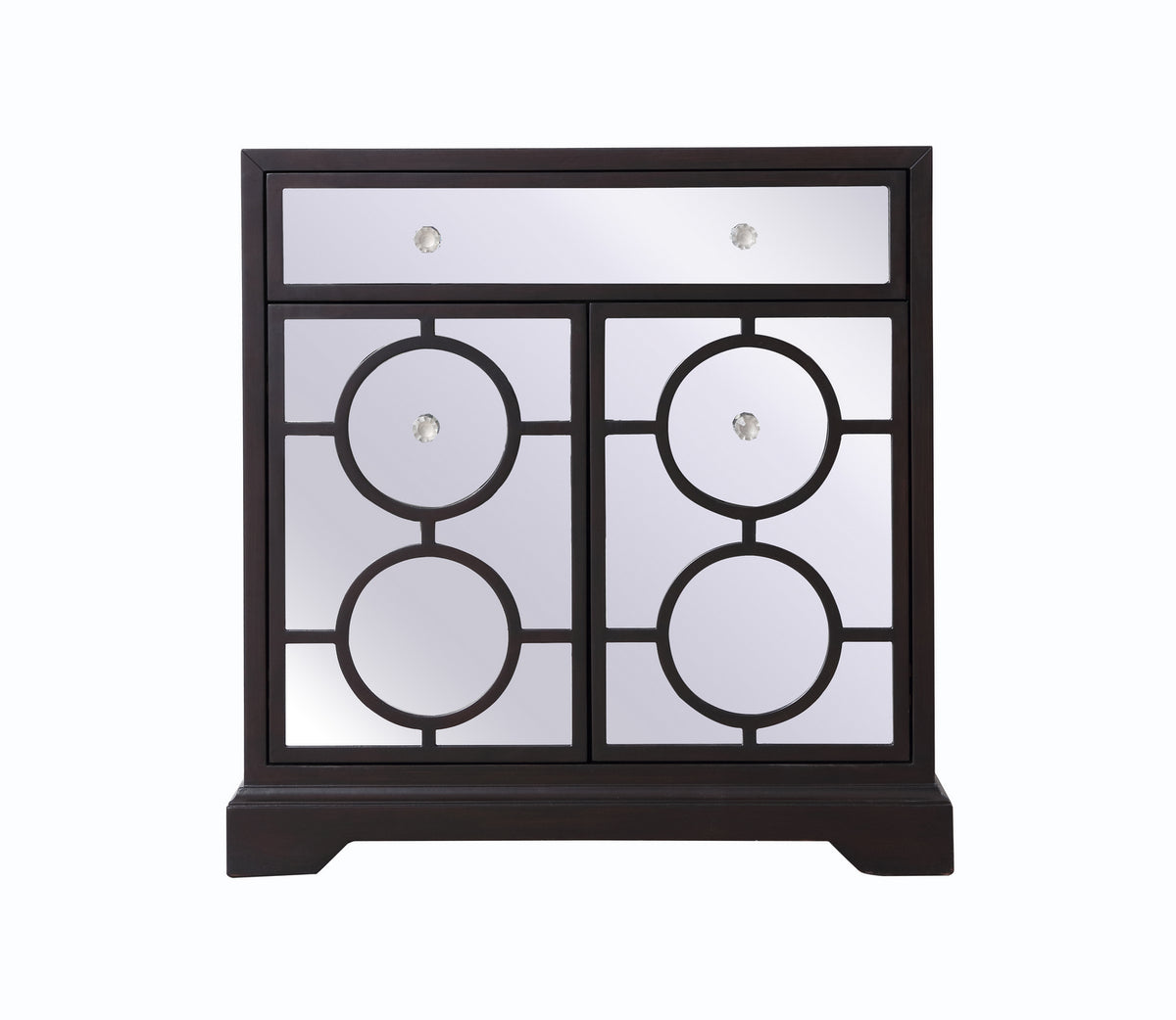 Elegant Lighting - MF81002DT - Cabinet - Modern - Dark Walnut