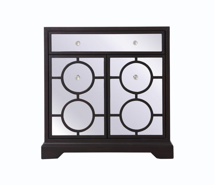 Elegant Lighting - MF81002DT - Cabinet - Modern - Dark Walnut
